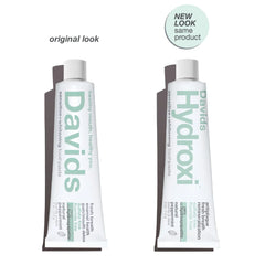 Davids Hydroxi™ sensitive+whitening nano hydroxyapatite premium toothpaste / peppermint