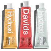 Davids kids + adults premium toothpaste / trial pack