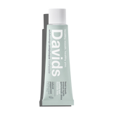 Davids travel size premium toothpaste / peppermint / 1.75 oz