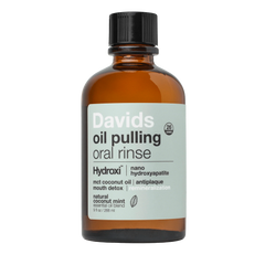 Davids Hydroxi™ oil pulling oral rinse w/ nano hydroxyapatite / 9oz