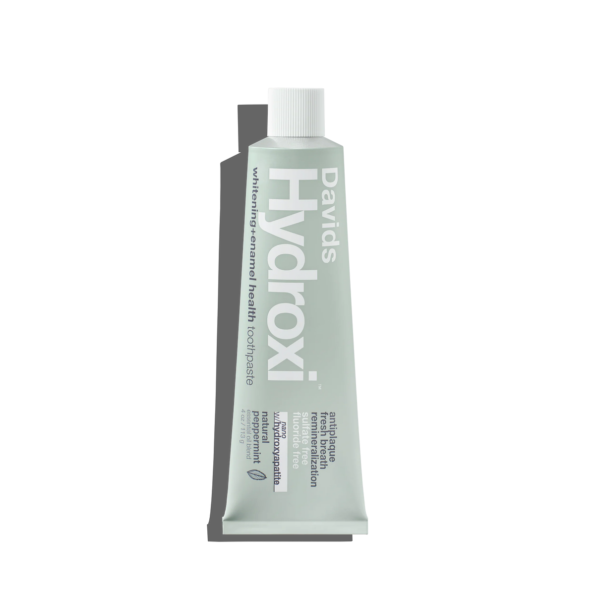 Davids Hydroxi™ whitening+enamel health nano hydroxyapatite premium toothpaste / peppermint