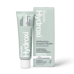 Davids Hydroxi™ travel size toothpaste / whitening + enamel health nano-hydroxyapatite / peppermint / 1.75 oz