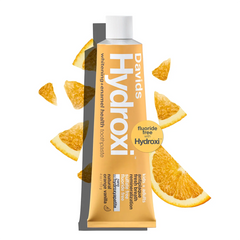 Davids Hydroxi™ whitening + enamel health, nano-hydroxyapatite toothpaste, kids + adults / orange vanilla